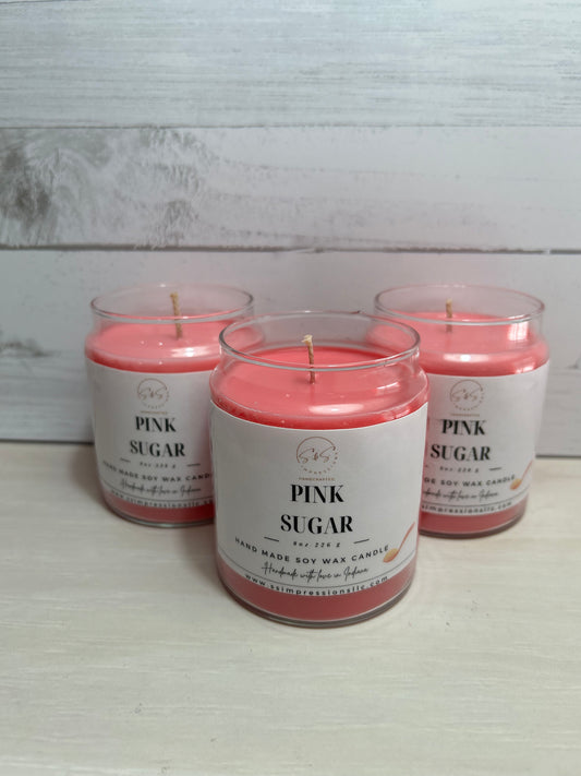 Pink Sugar Candle