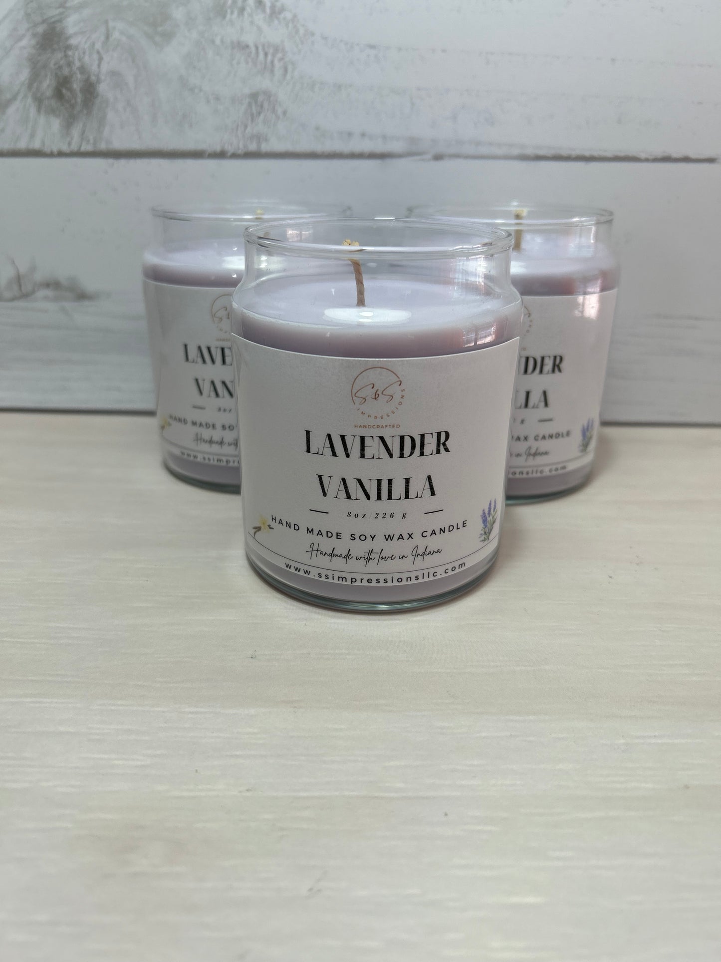 Lavender Vanilla Candle