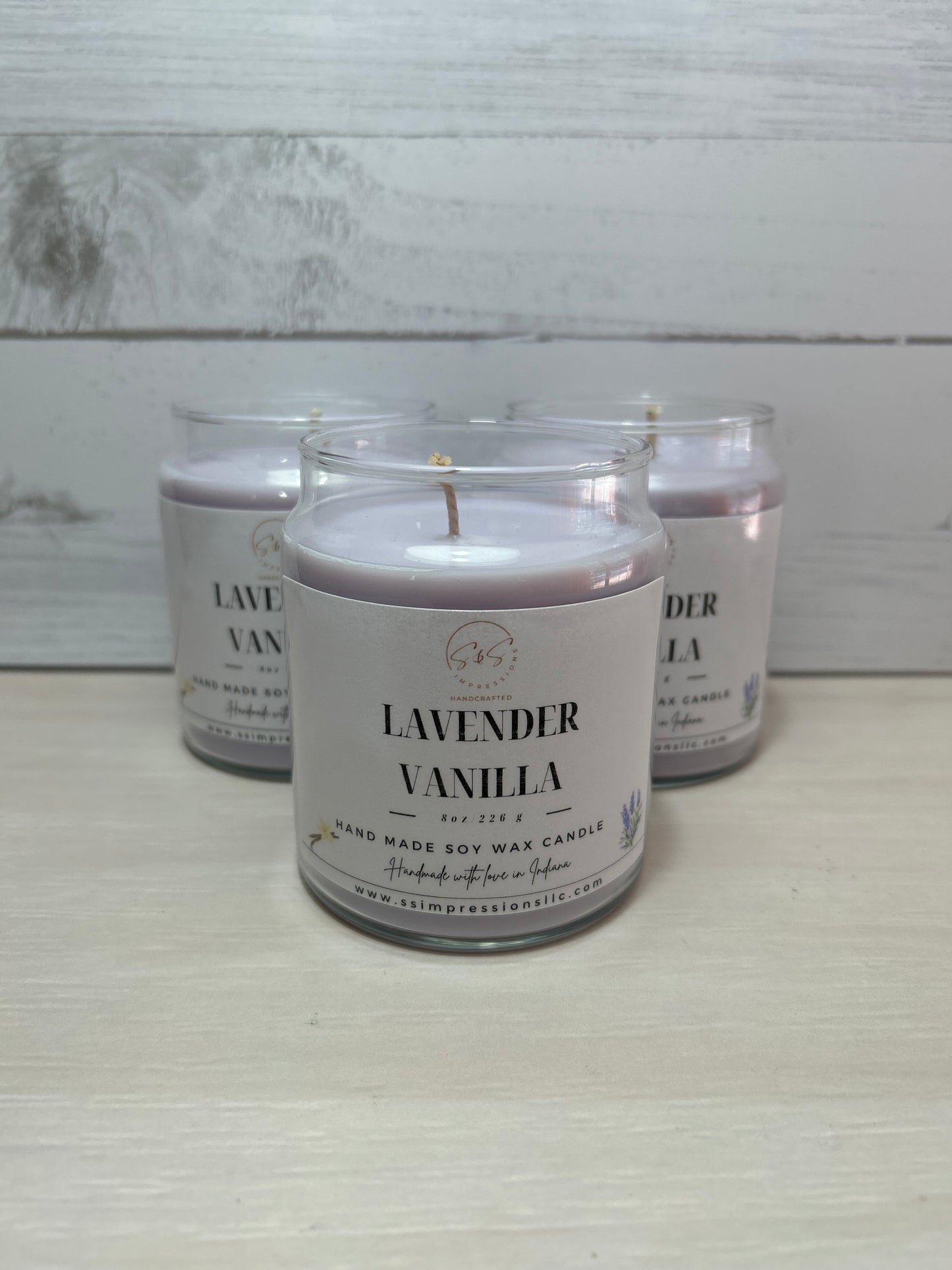 Lavender Vanilla Candle